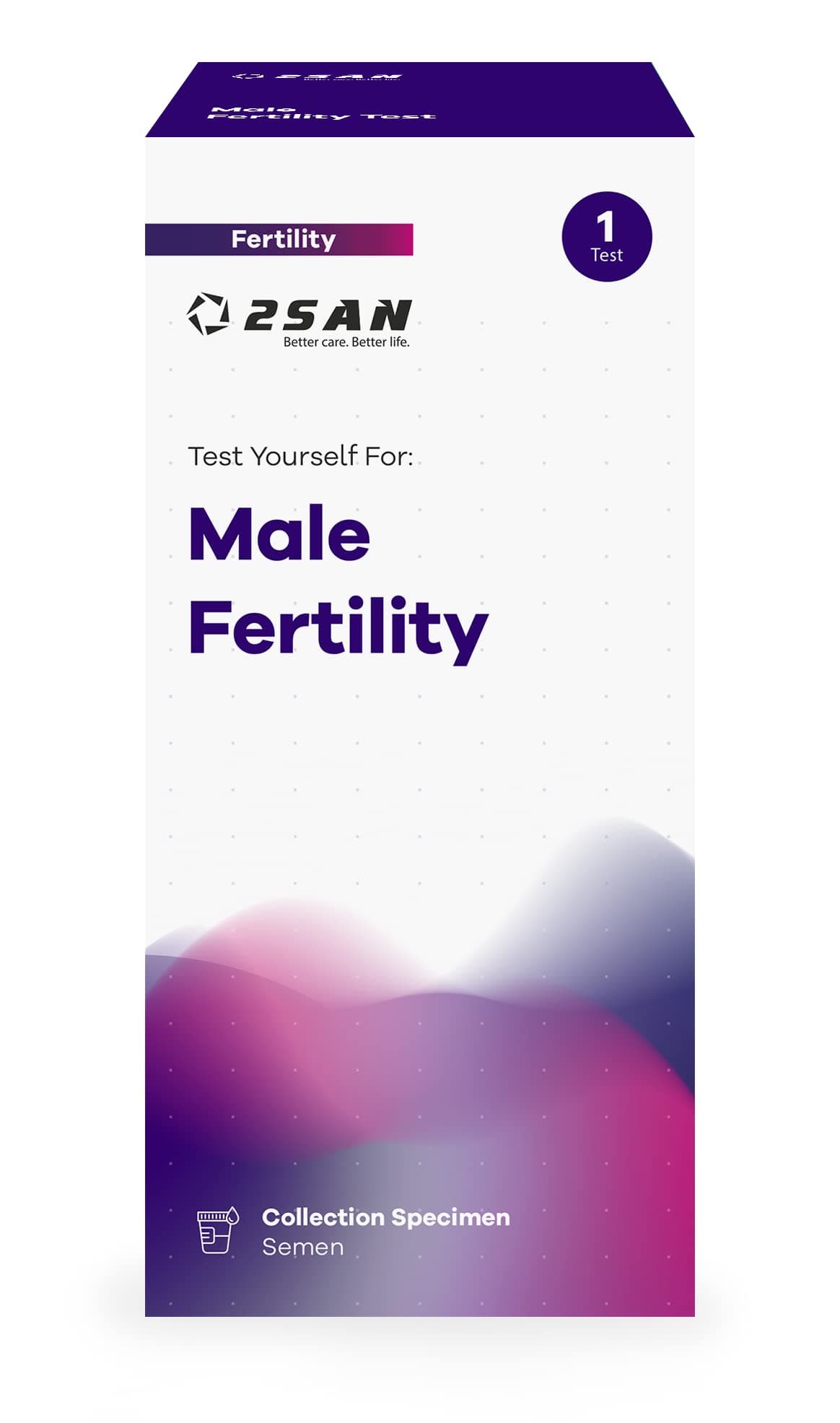 2SAN Male Fertility Test – 1 Test