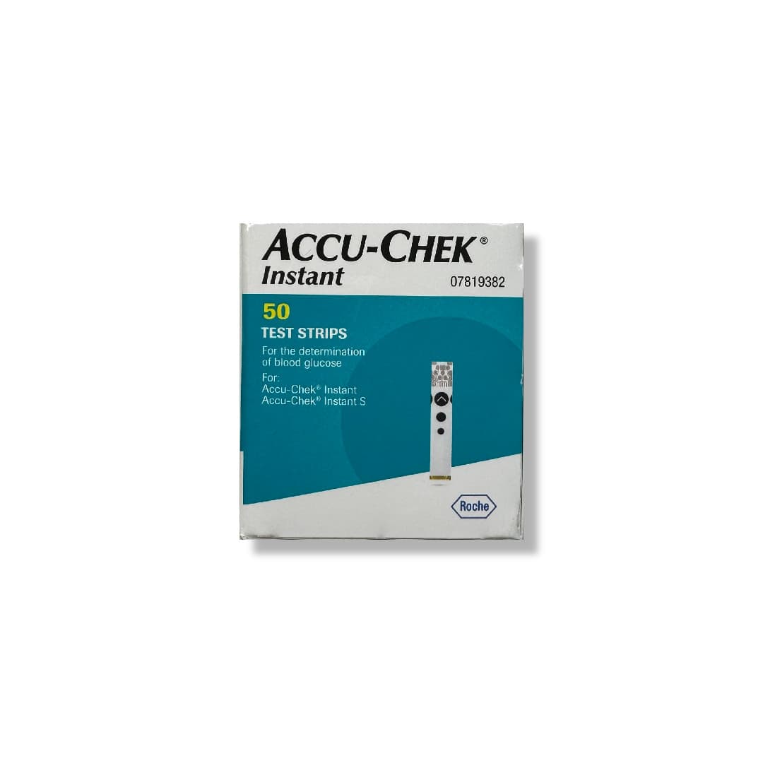 ACCU-CHEK INSTANT Glucose Blood Test Strips - 50 Strips