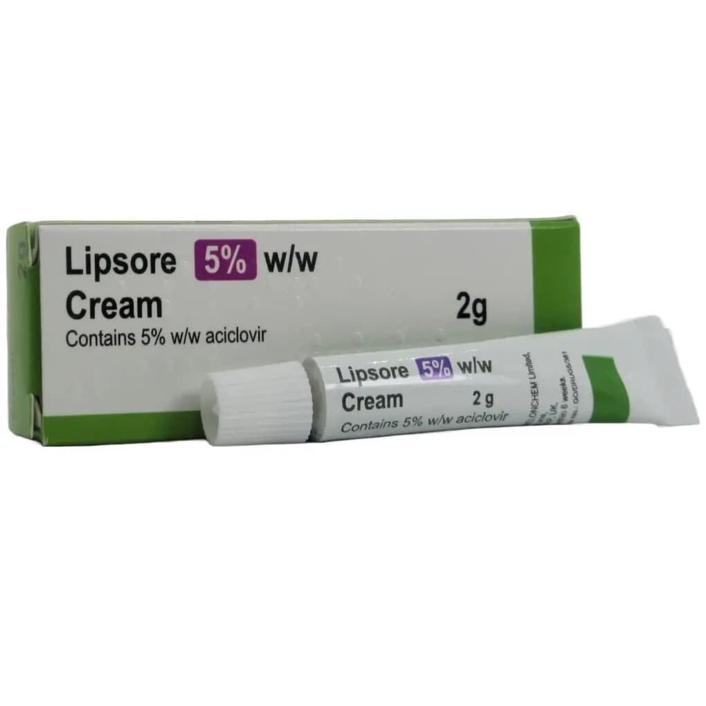 Aciclovir 5% Cream 2g (BRANDS MAY VARY)