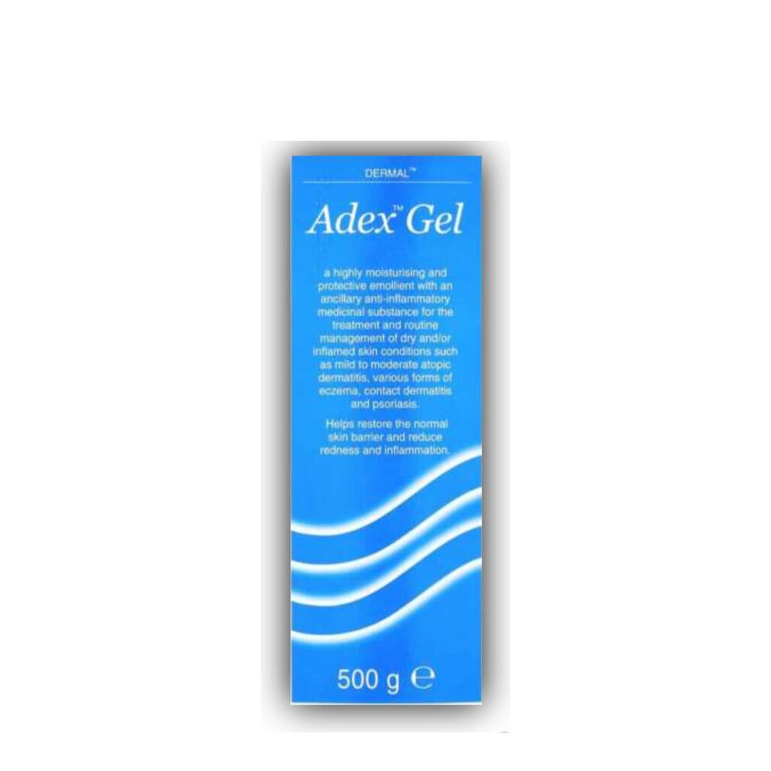 Adex Gel 500g - Treatment for Dry & Inflamed Skin