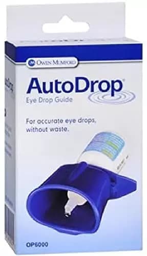 AutoDrop Eye Drop Dispenser Helps With Instilling Eye Drops, Easy to Use