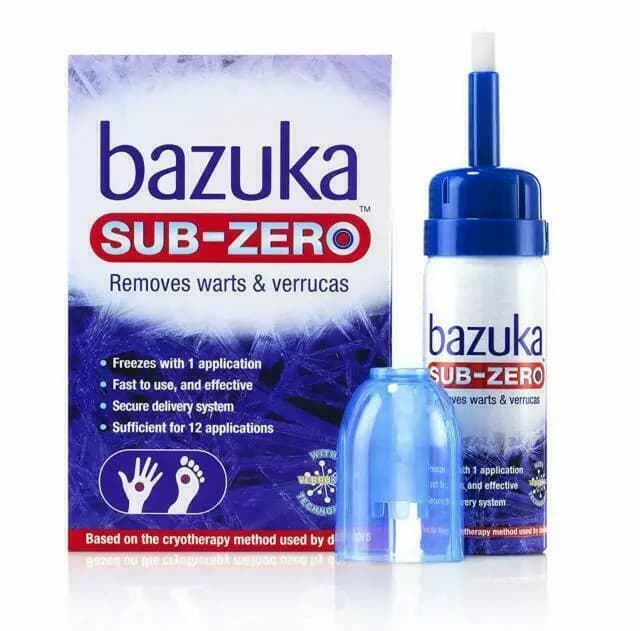 Bazuka Sub-Zero Warts & Verrucas Treatment 50ml