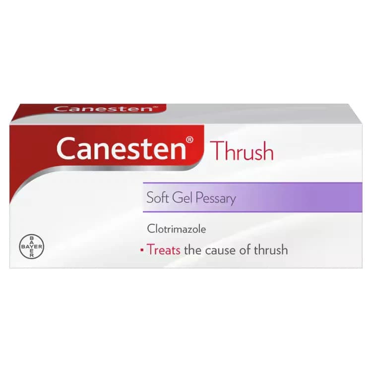 Canesten Thrush Soft Gel Pessary - Thrush Treatment - 1 Pessary with Applicator