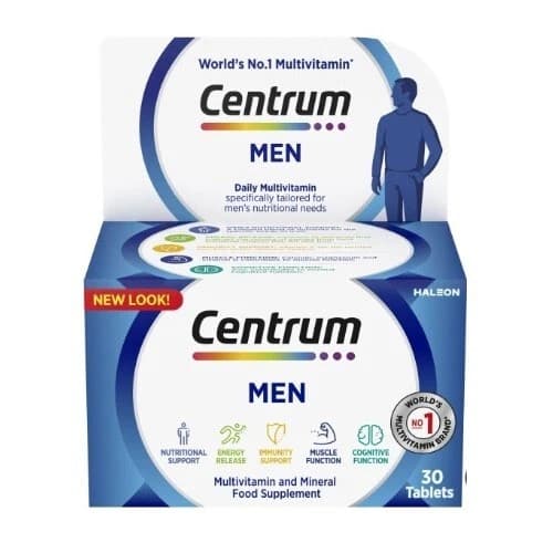 Centrum Men Multi-Vitamins 30 Tablets