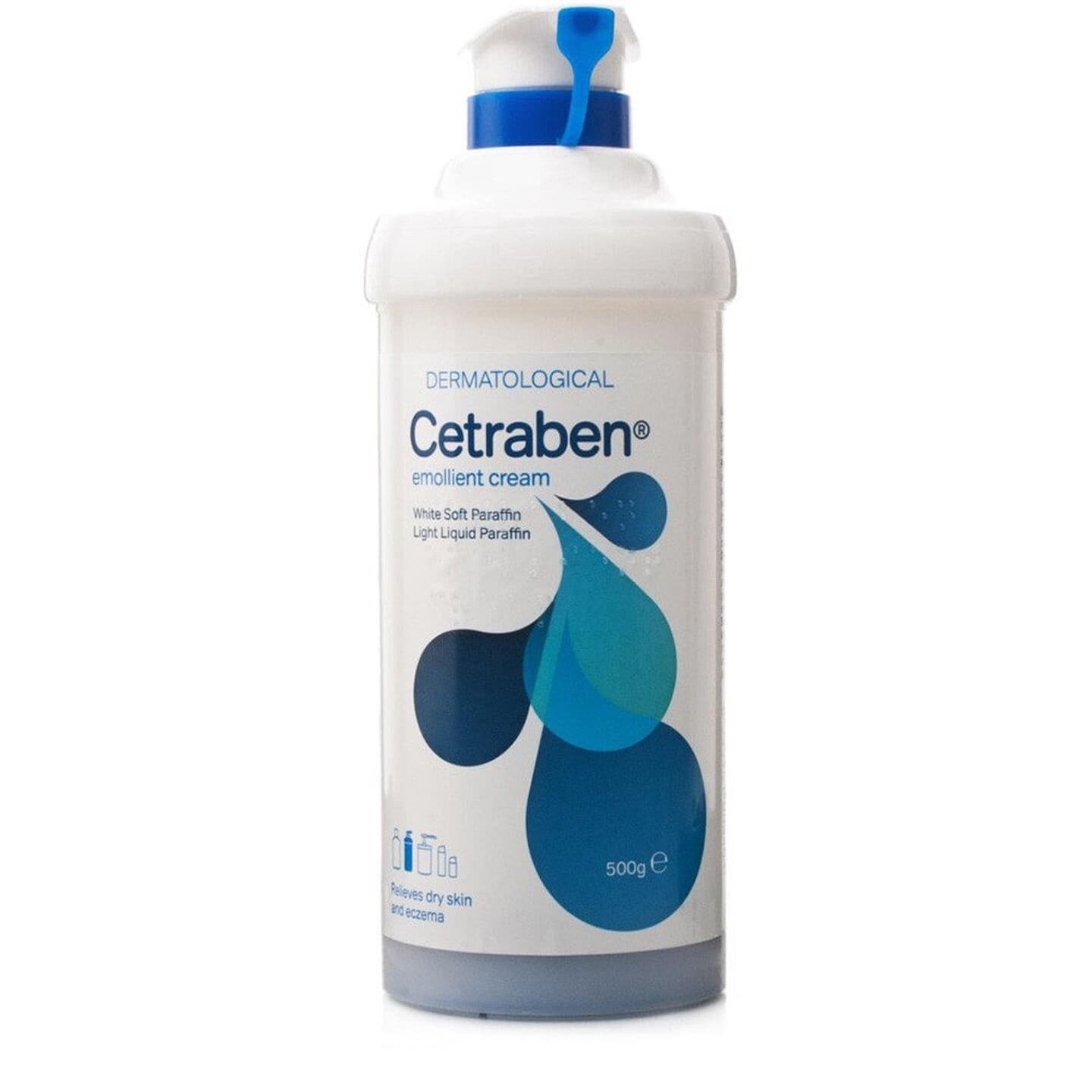 Cetraben Emollient Cream 500g Pump Dispenser