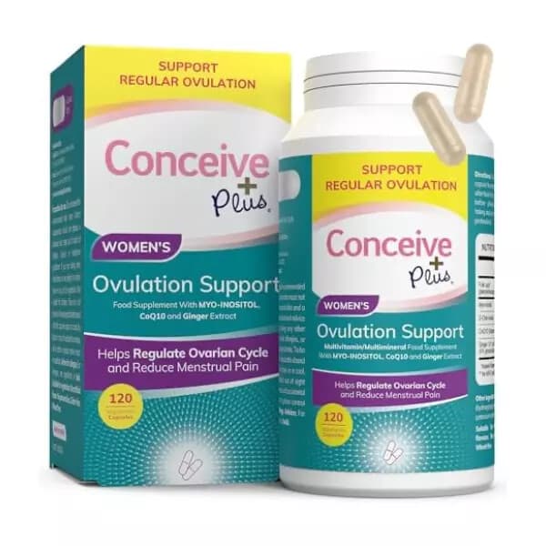 Conceive Plus Womens Ovulation Support - 120 Vegetarian Capsules