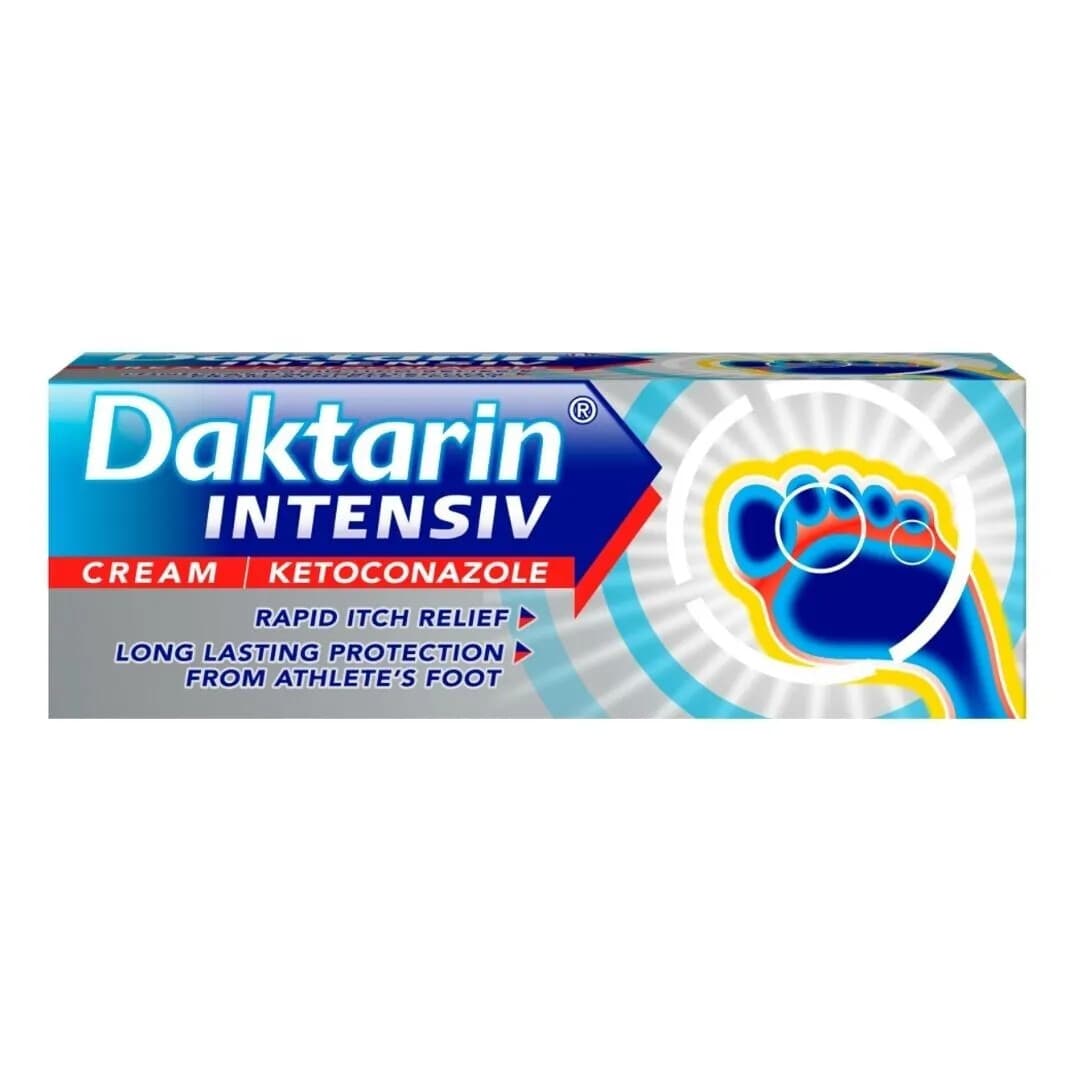 Daktarin Intensiv Athletes Foot Cream - 15g