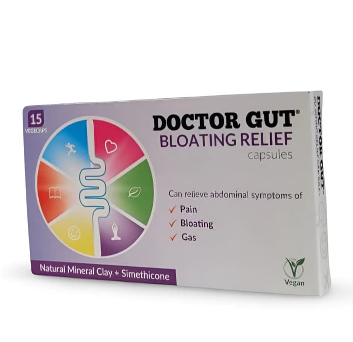 Dr Gut - Doctor Gut Bloating Relief Abdominal Pain Gas - 15 Capsules