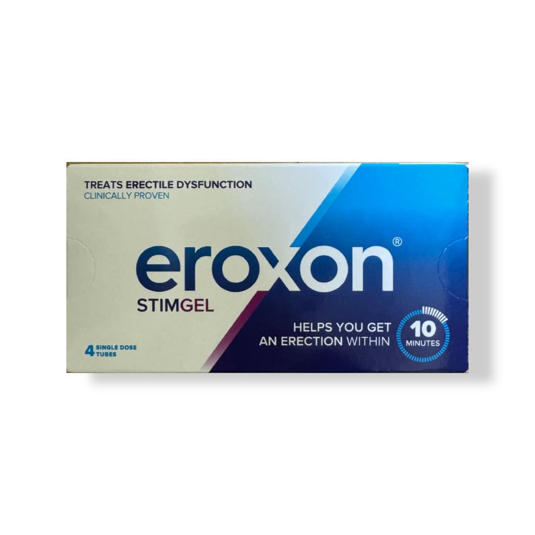 Eroxon Erectile Dysfunction Treatment Gel (4 Tubes)
