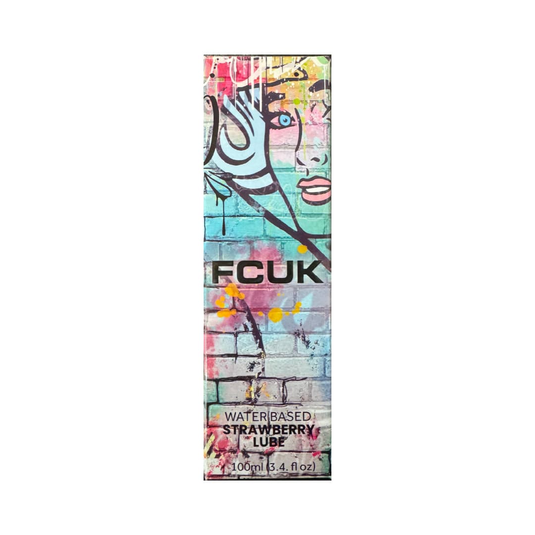 FCUK Water-Based Strawberry Lube 100ml