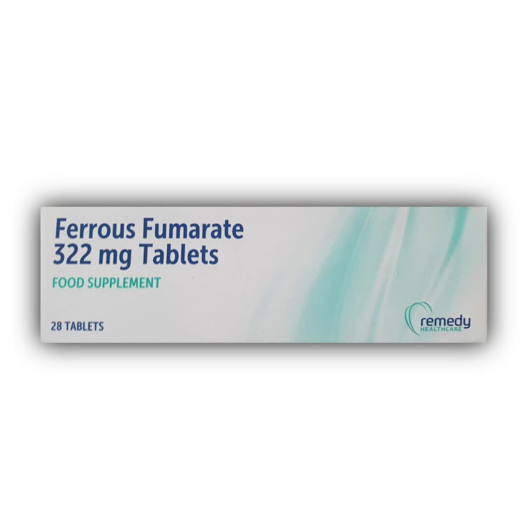 Ferrous 322mg Food Supplement - 28 Tablets
