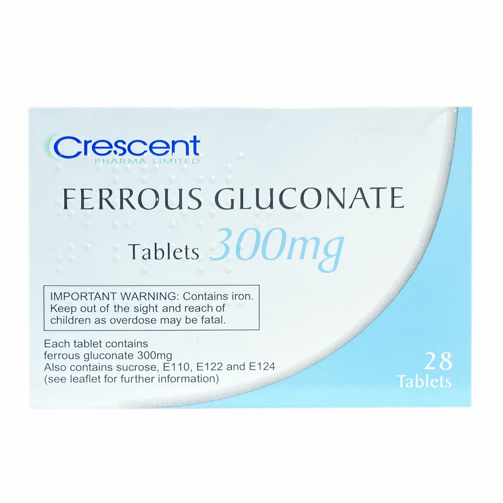 Ferrous Gluconate 300mg Tablets