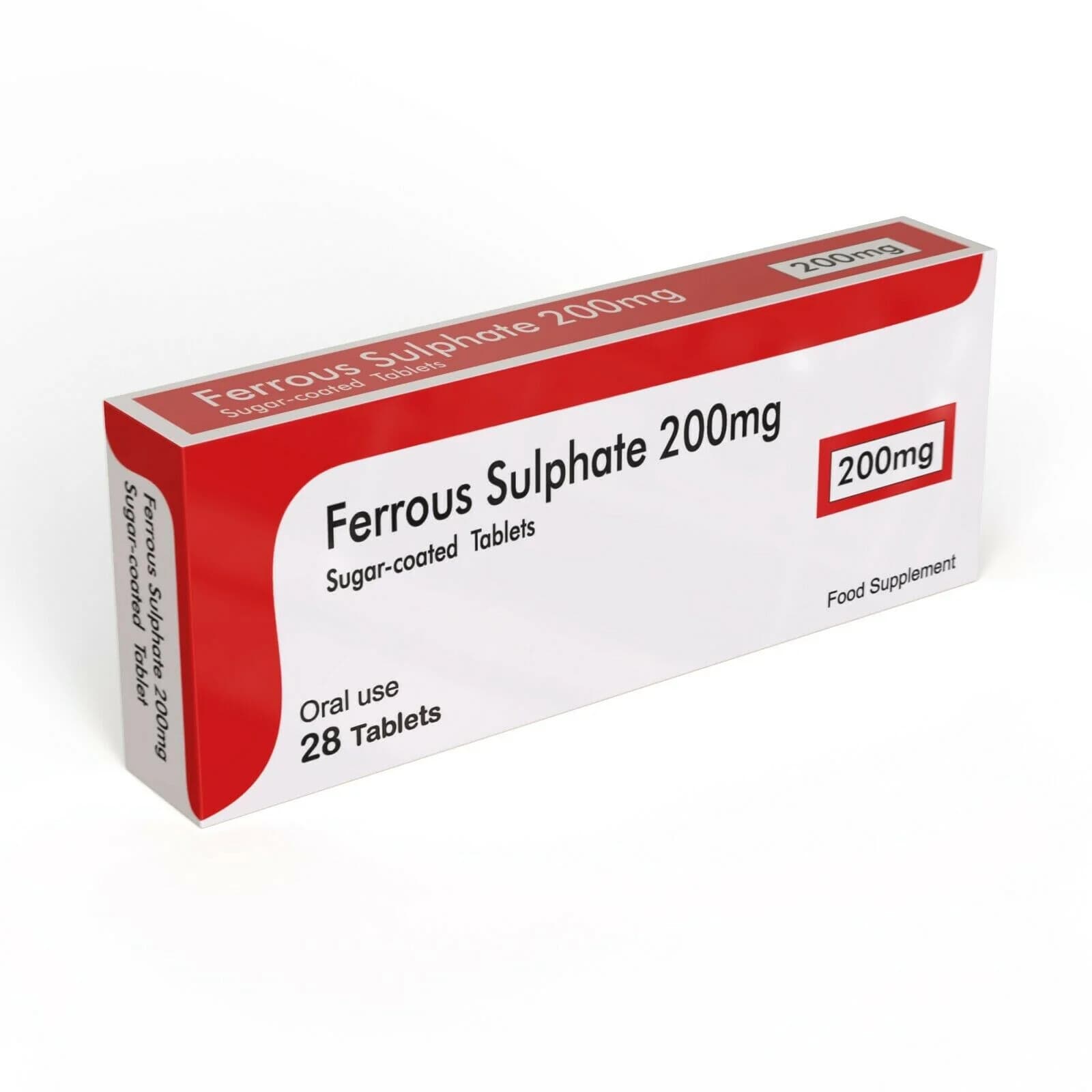 Ferrous Sulphate 200mg Tablets x 28 - Iron Supplement Tablets | Anemia |