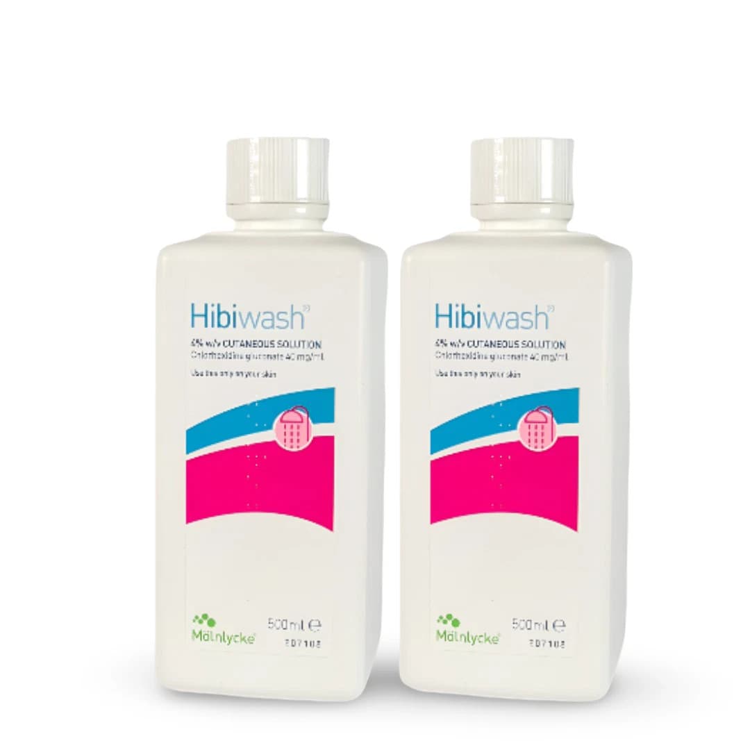 Hibiwash (New Hibiscrub) 500ml Multibuy Cutaneous Solution PACK OF 2