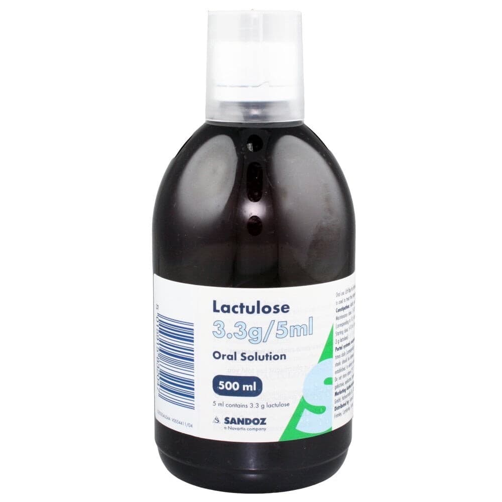 Lactulose Oral Solution 3.3g/5ml 500ml