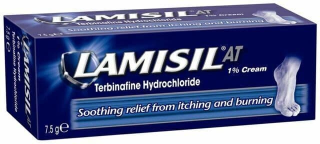 Lamisil At 1% Cream 7.5g - Relief from athlete's foot, ringworm Pharmacy