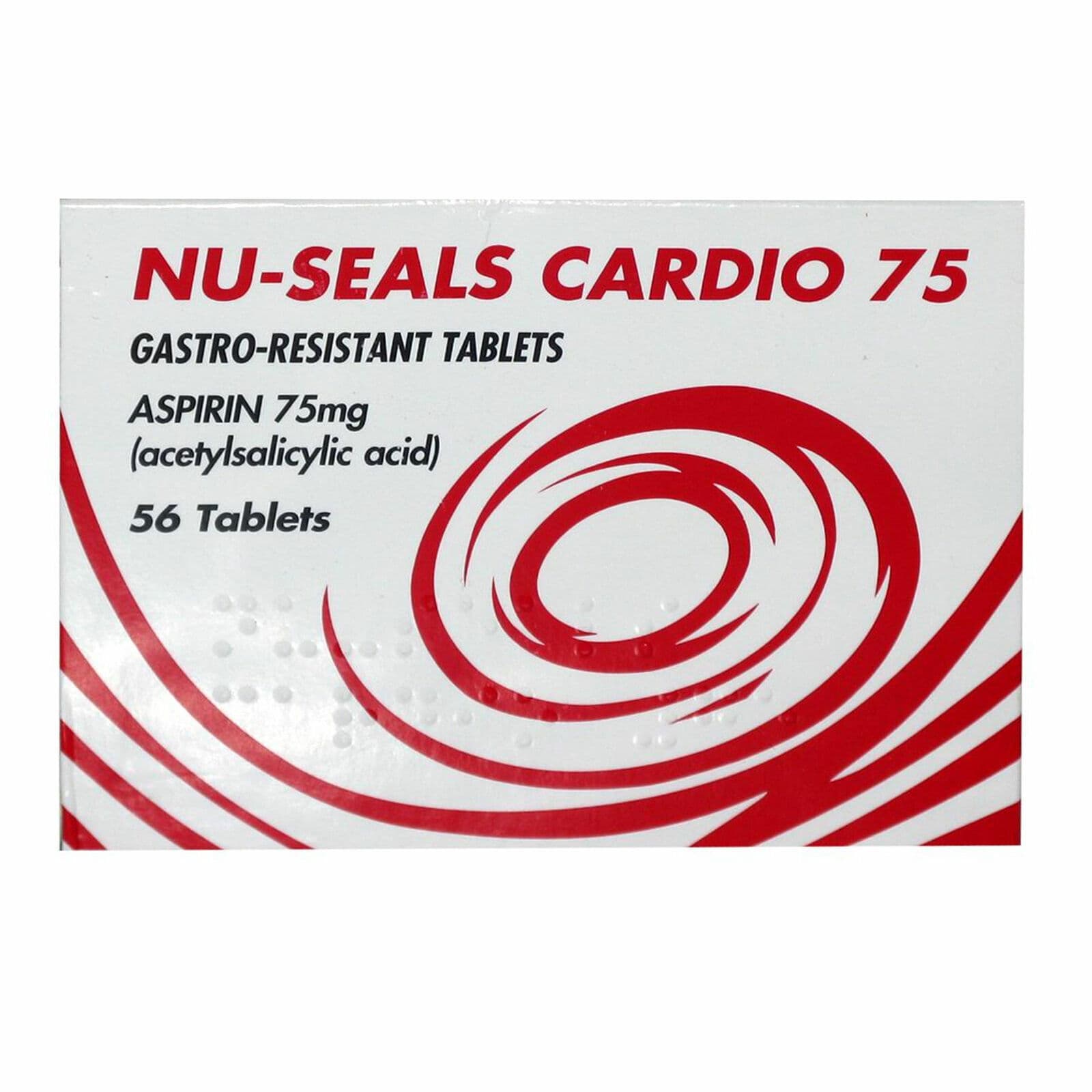 Nu-Seals Cardio 75mg 56 Tablets