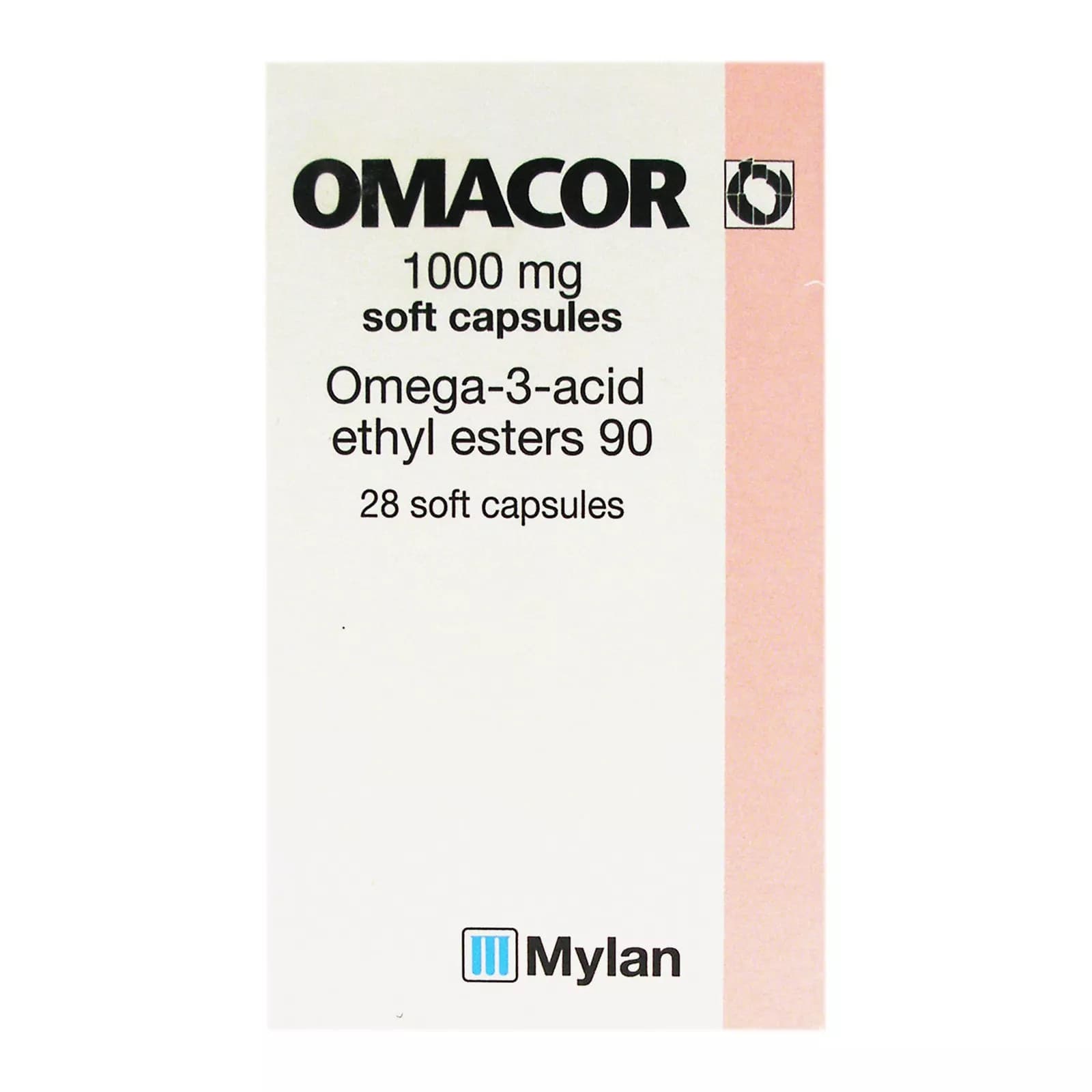 Omacor 1000mg Omega 3 Acid - 28 Capsules( MAX 4 )