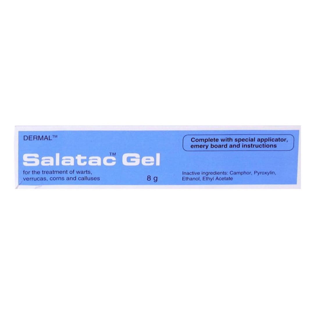 Salatac Wart Verruca Corn Calluses Treatment Gel - 8g