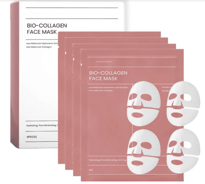Biodance Bio Collagen-Real Deep Mask - 4 Sheets, 1.19 Oz 34g Each