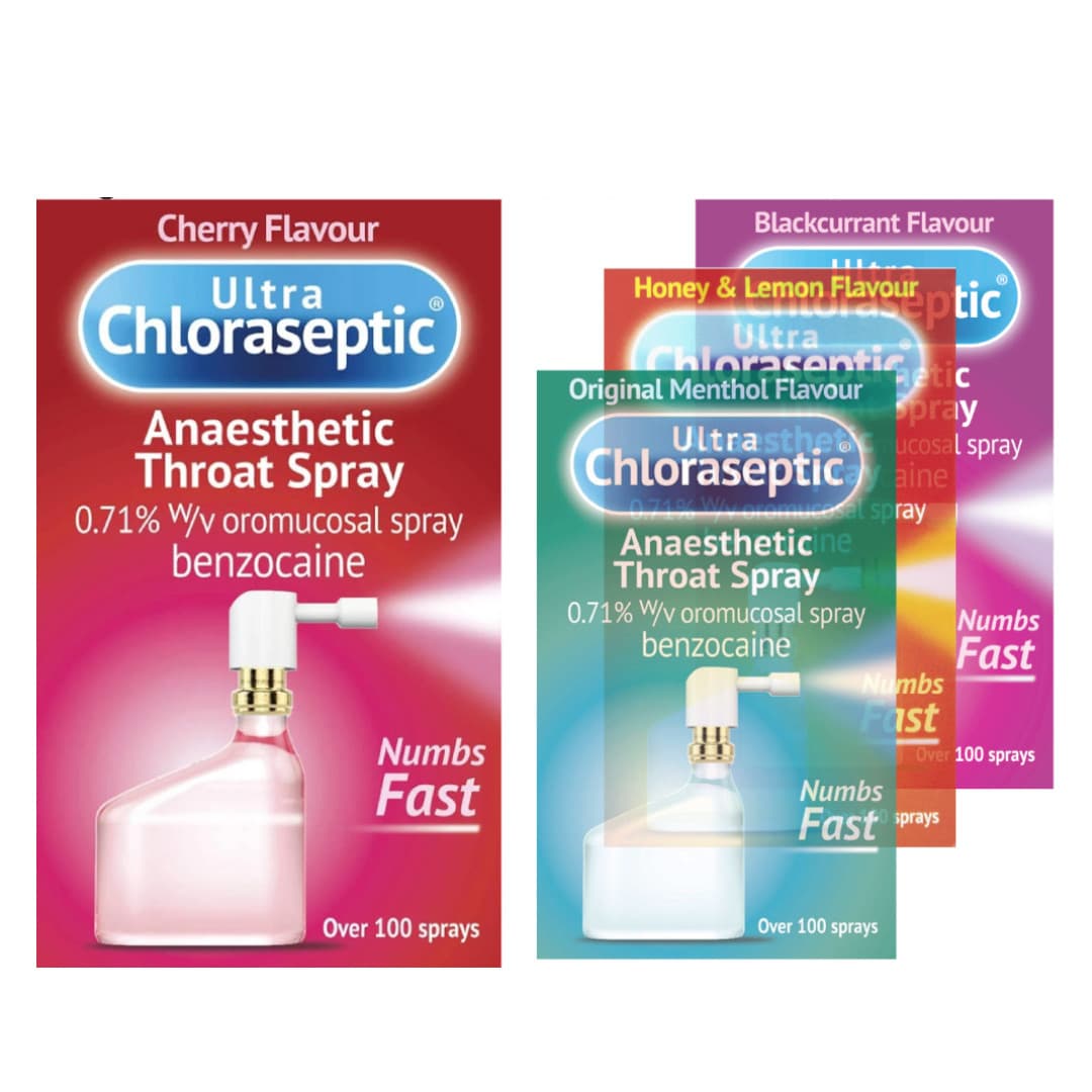 Ultra Chloraseptic Anaesthetic Throat Numbing Spray - 15ml (Berry)