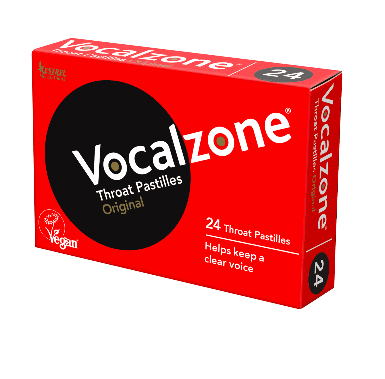 Vocalzone Throat Pastilles 24 Pastilles Helps Keep Clear Voice Pharmacy
